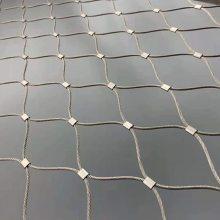 不锈钢软钢丝材质工厂用钢丝绳网不锈钢绳网防坠网可定制